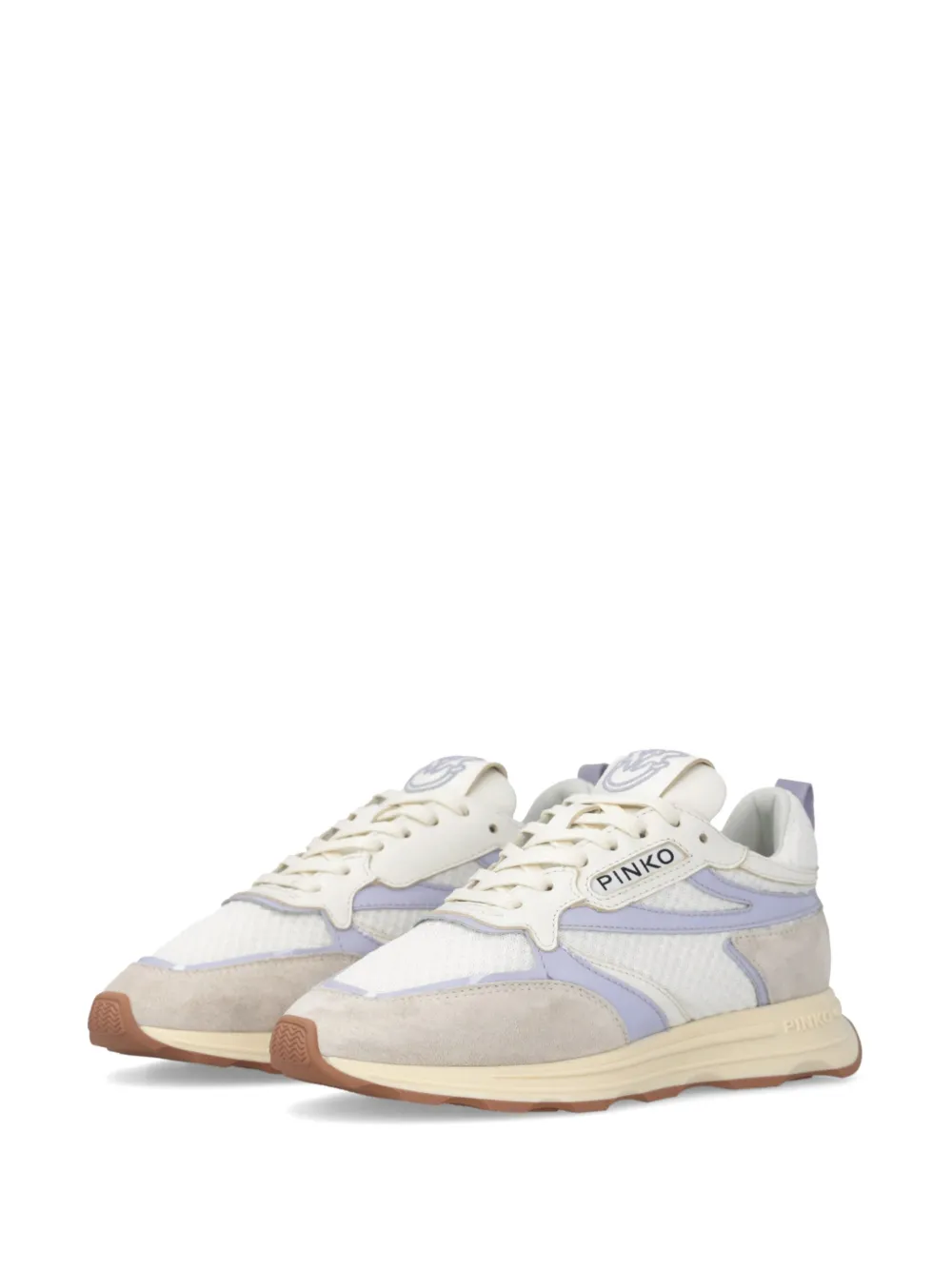 Shop Pinko Panelled Sneakers