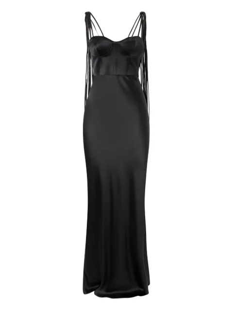 PINKO satin slip dress