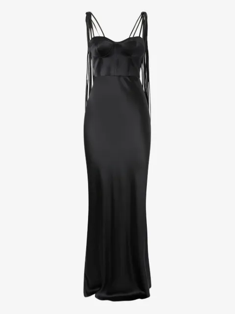 PINKO satin slip dress