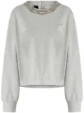 PINKO sequin-embellished sweatshirt - Grey