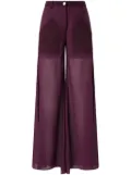 PINKO cotton palazzo pants - Red