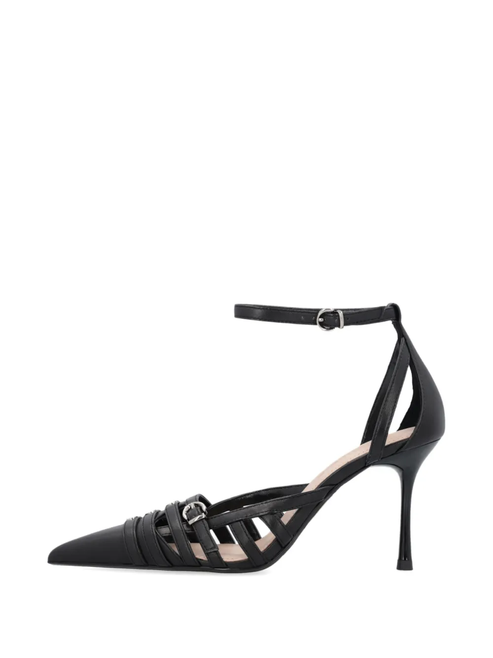 PINKO 85mm pointed-toe pumps Black