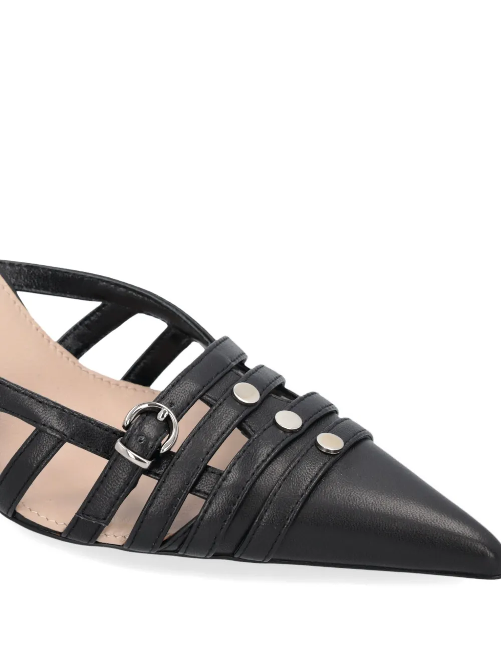 PINKO 85mm pointed-toe pumps Black