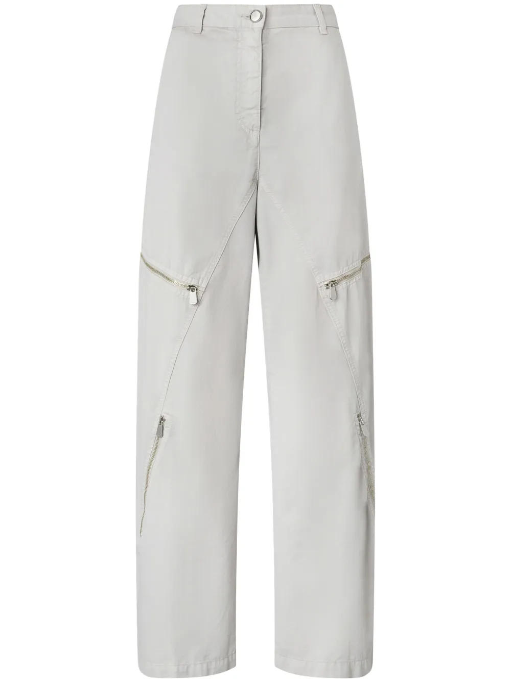 straight-leg trousers