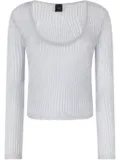 PINKO ribbed top - Grey