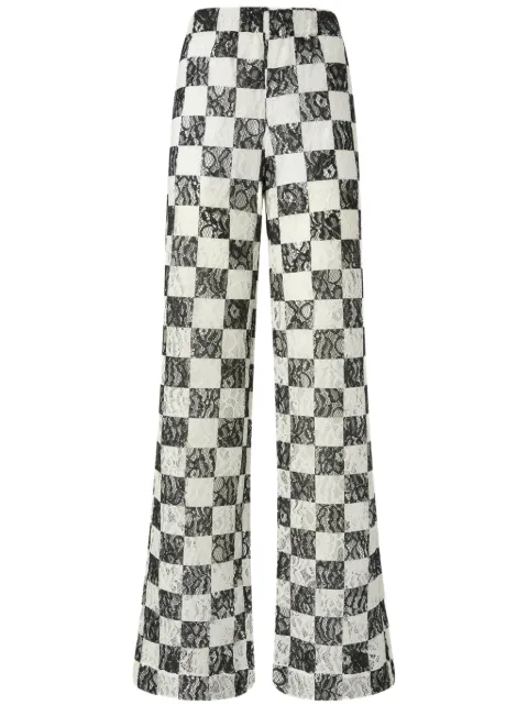 PINKO checked palazzo pants