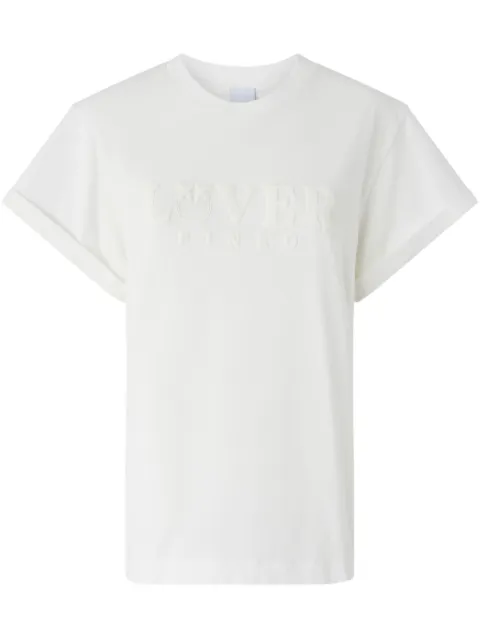 PINKO logo-embossed T-shirt