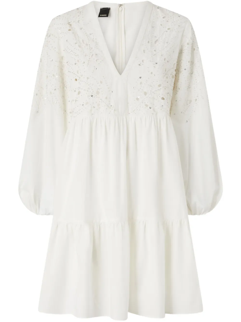 v-neck dress