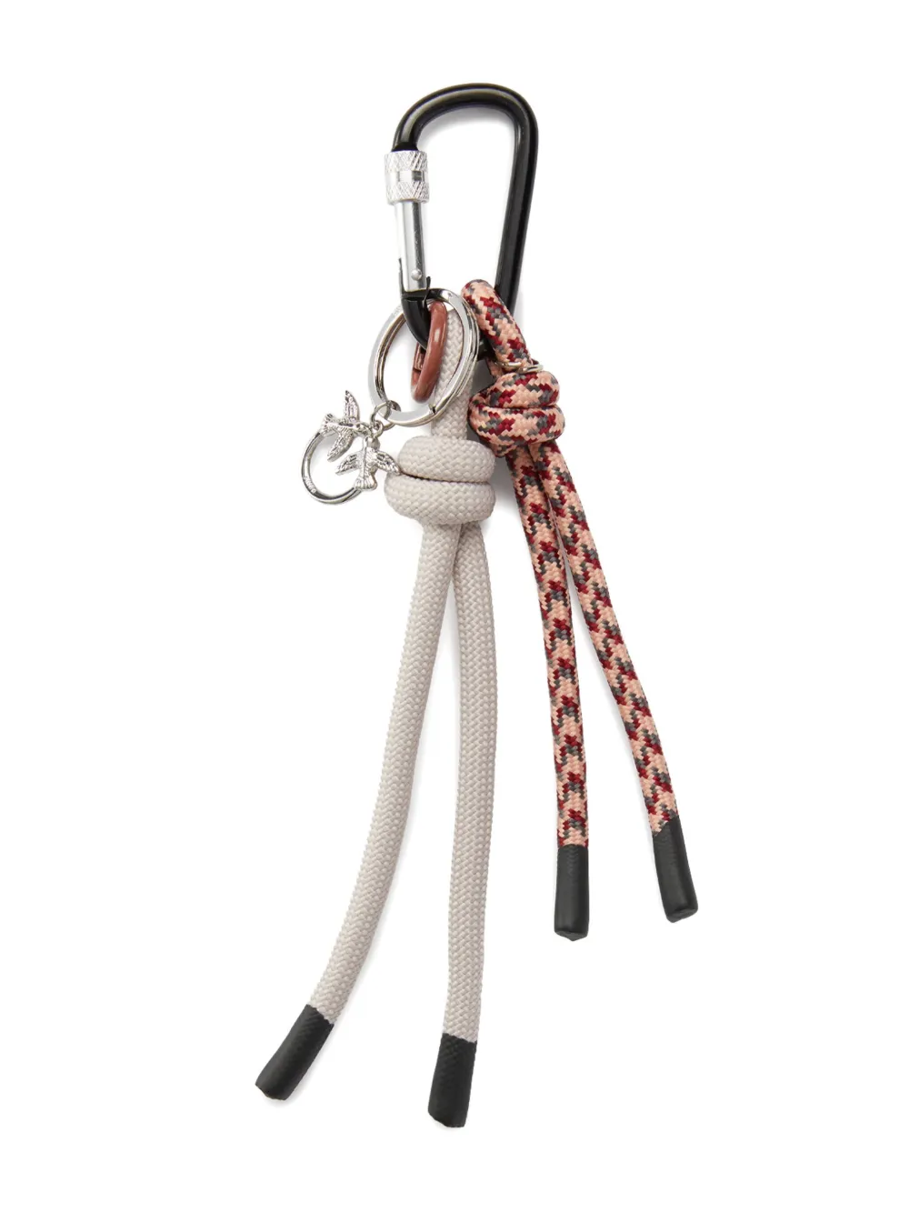 PINKO Love Birds sleutelhanger Zwart