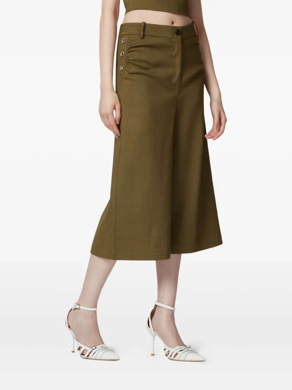 PINKO WIDE-LEG SHORTS