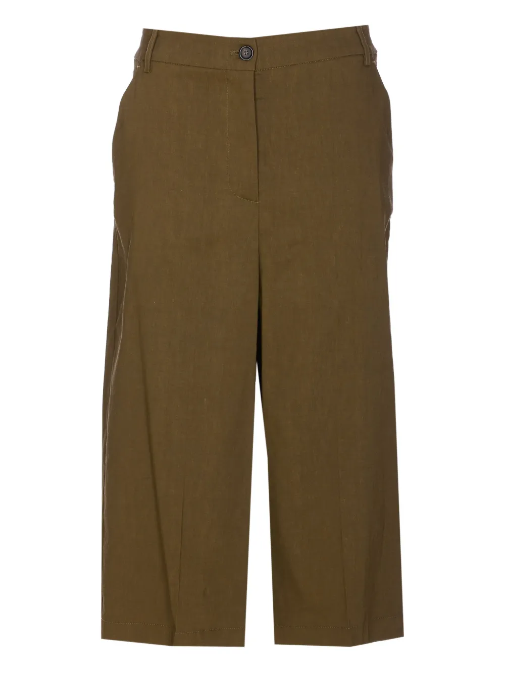 PINKO Shorts met wijde pijpen Groen