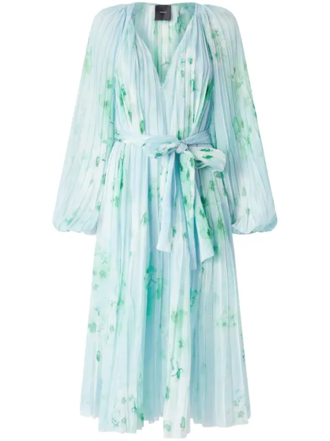 PINKO floral-print mdi dress