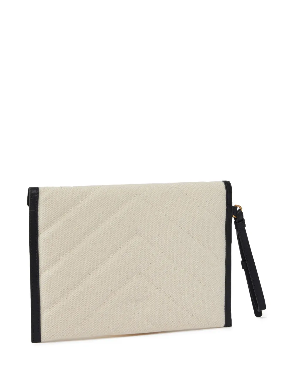 PINKO Canvas clutch - Beige