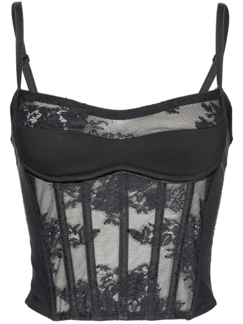 Haut bustier en dentelle - PINKO - Modalova