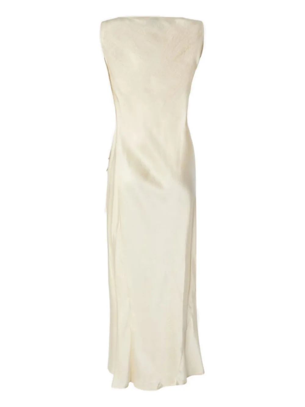 PINKO boat-neck midi dress - Beige
