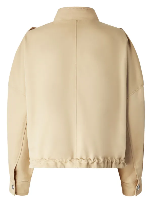 メーカー直売所 PINKO mock-neck FARFETCH | Neutrals | Jacket ライダースジャケット