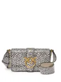 PINKO Love crossbody bag - White