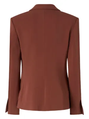 アウターその他 PINKO Woman Blazer Brown 104677 A2DF L55 PINKO Woman Blazer Burnt 104677A2DF L55 (PINKO/アウター