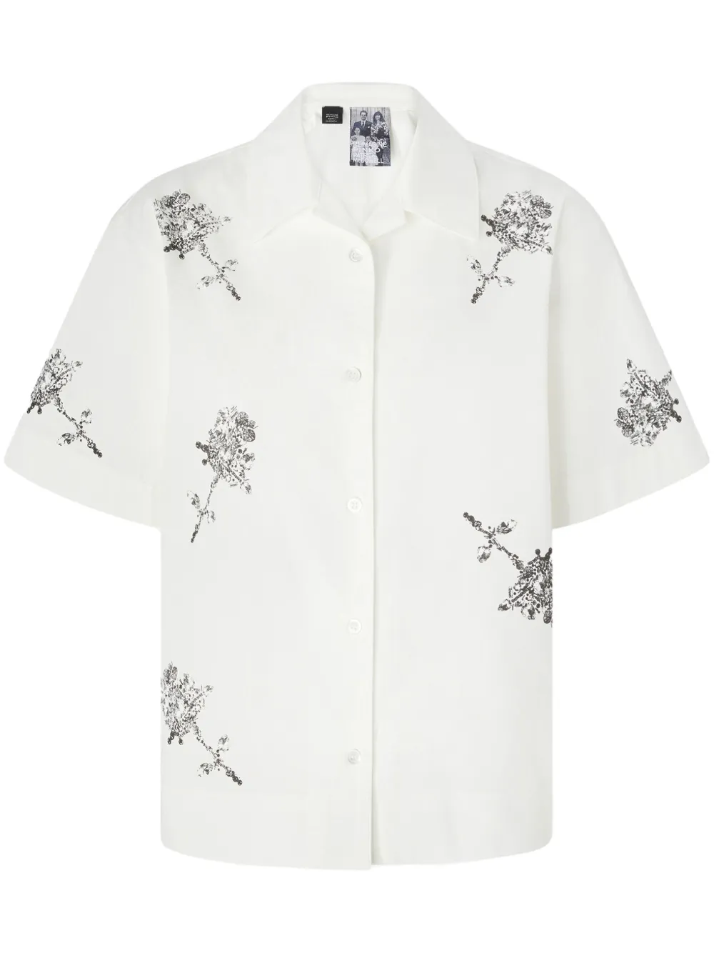 PINKO Blouse met bloemenprint Wit