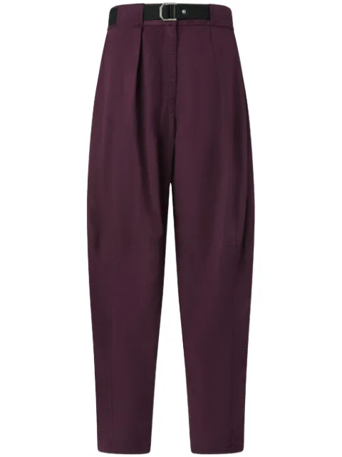 PINKO belted tapered trousers