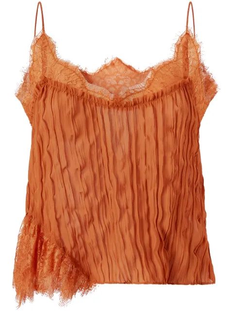 PINKO lace-detailed blouse