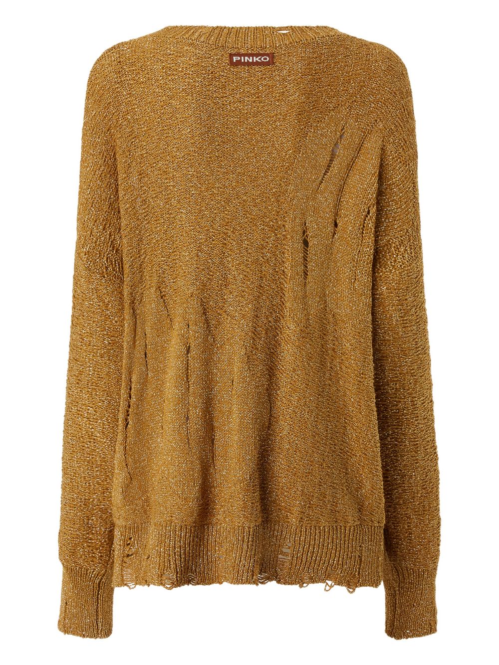 PINKO distressed sweater - Bruin