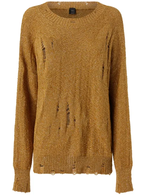 PINKO distressed sweater