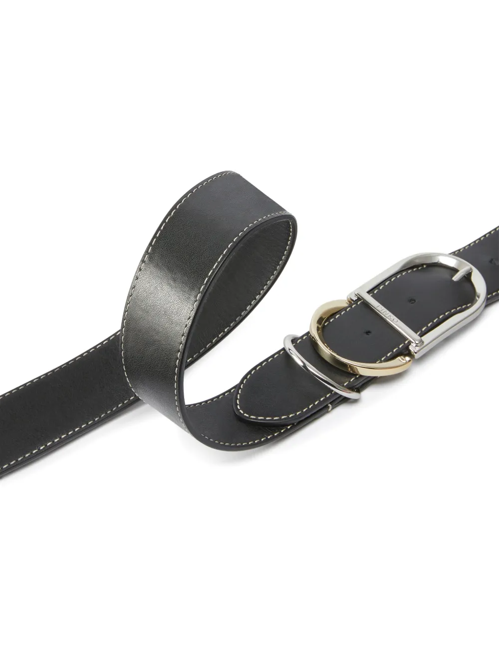 PINKO Leren riem Zwart
