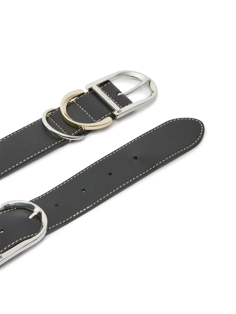PINKO Leren riem - Zwart