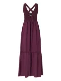 PINKO cross-back sleeveless maxi dress - Red