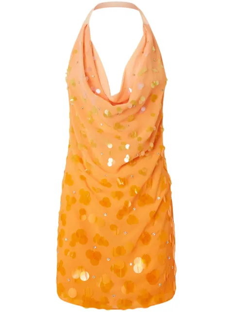 PINKO robe courte à sequins
