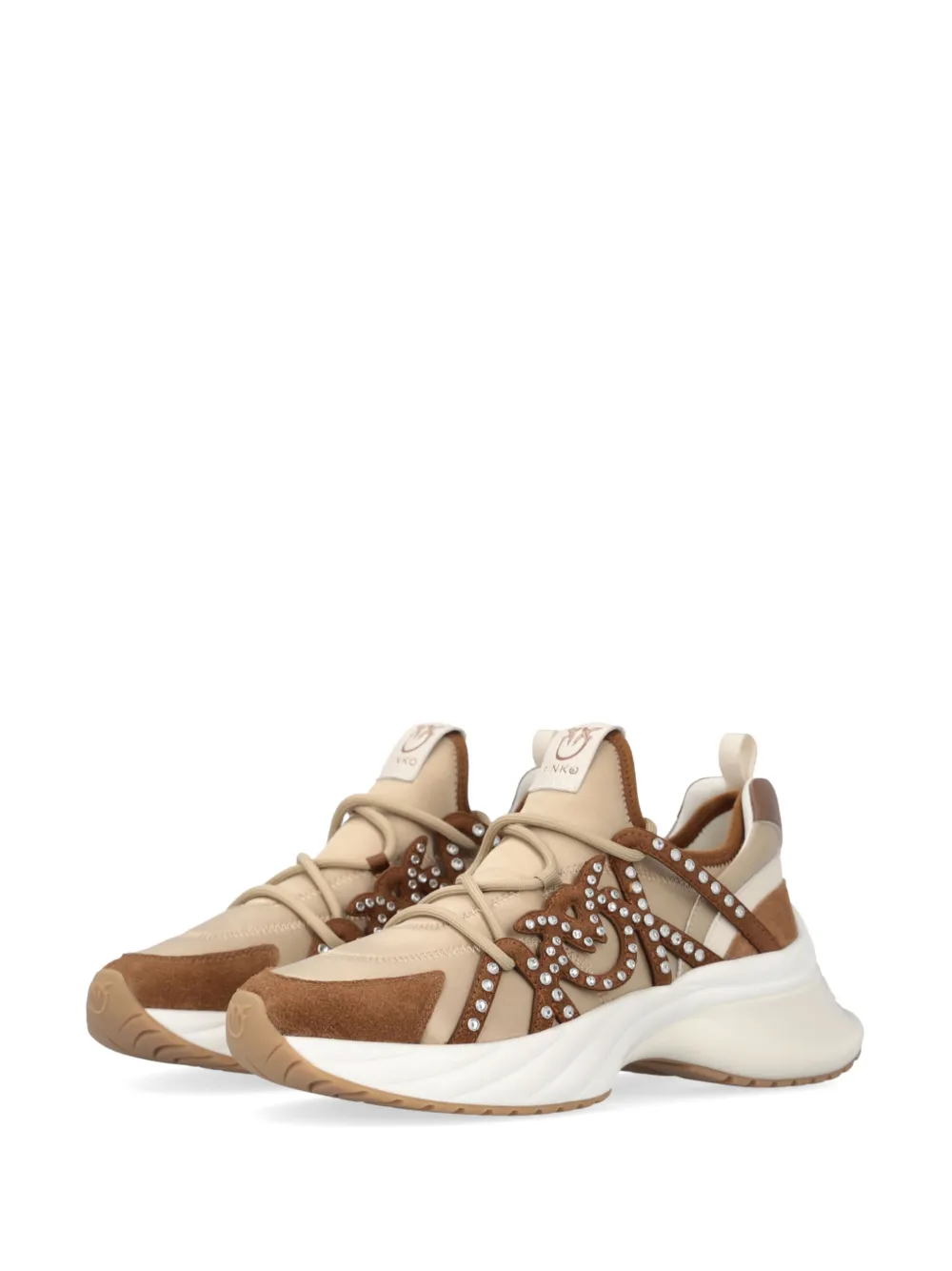 PINKO Ariel soksneakers Beige