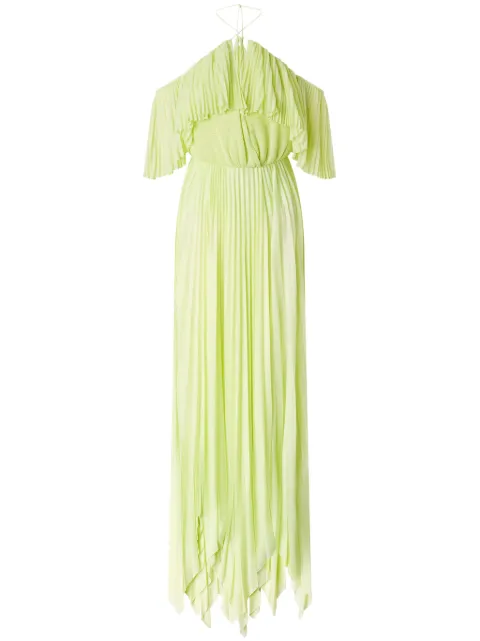PINKO draped maxi dress