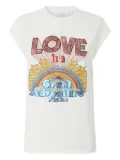 PINKO graphic-print T-shirt - White