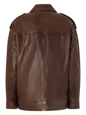PINKO Leather Jackets | FARFETCH US