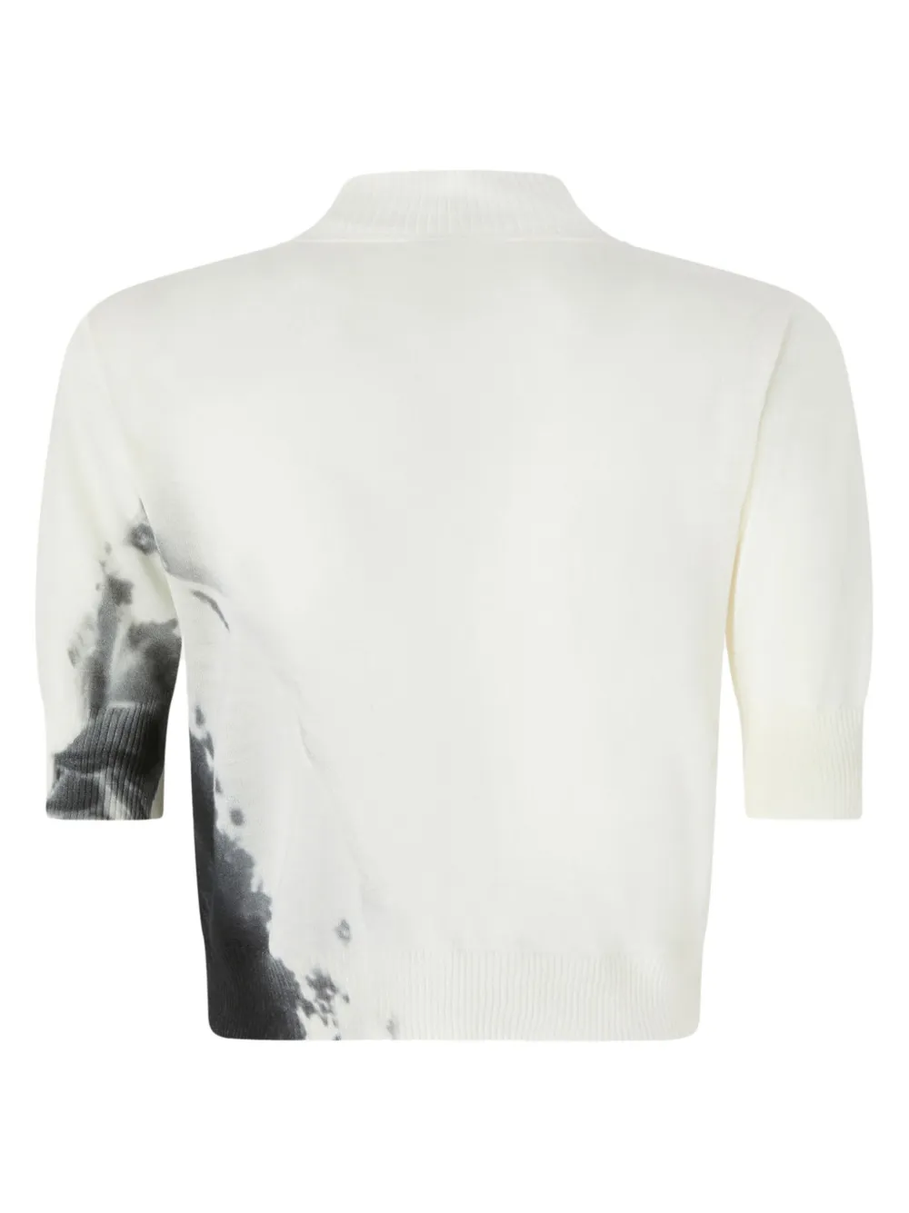 PINKO Gebreide top met paardenprint - Wit