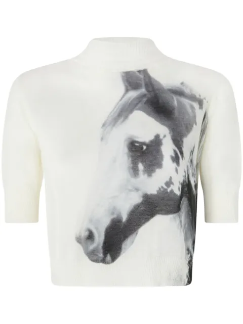 PINKO horse-print T-shirt