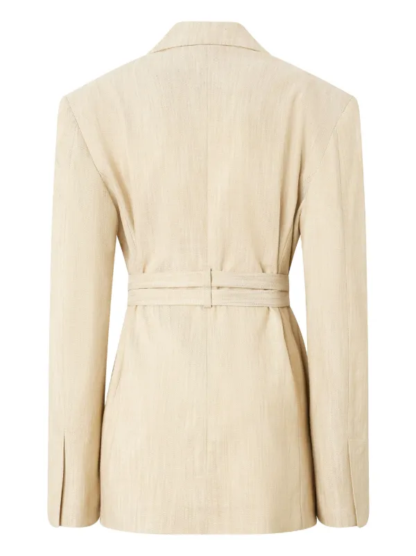 アウターその他 PINKO Woman Blazer Beige 100256A1L3 C95 PINKO: Blazer woman - Beige | Pinko blazer 100256A1L3 online