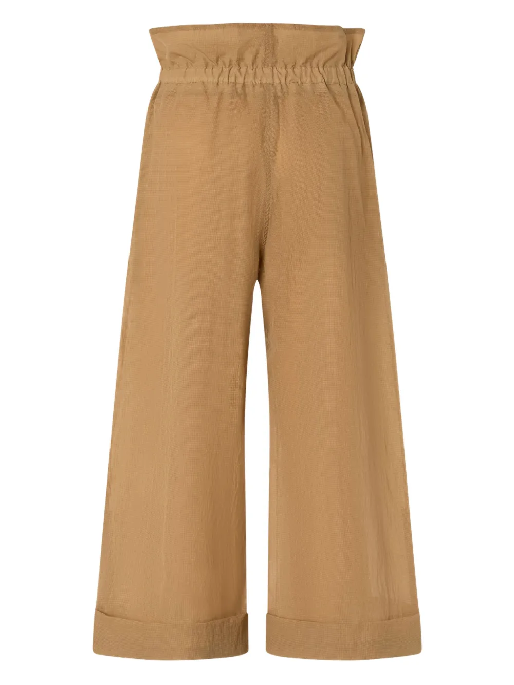 PINKO Broek met ruche taille - Bruin