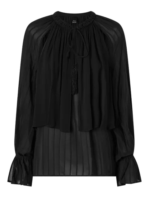PINKO pleated blouse