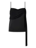 PINKO layered cami top - Black