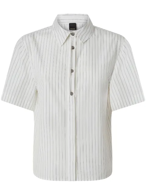 PINKO camisa con rayas estampadas