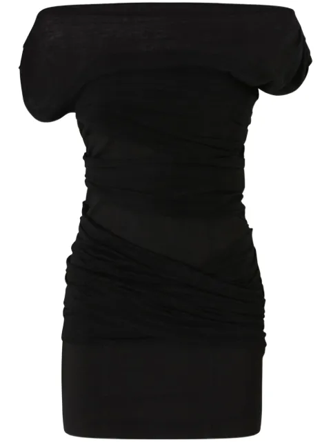 PINKO off-shoulder mini dress