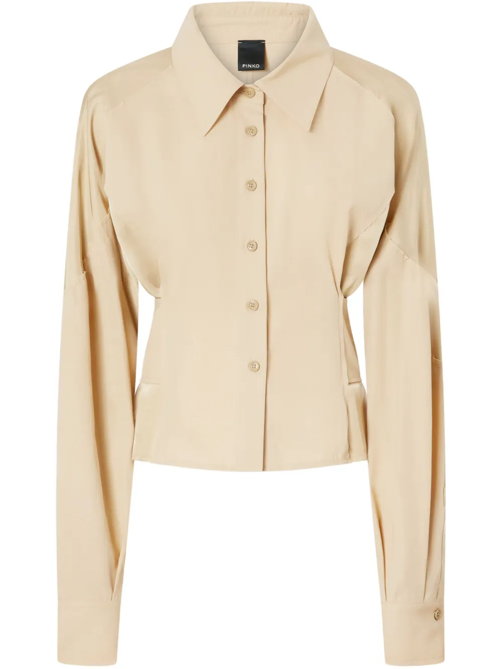PINKO Getailleerde blouse Beige