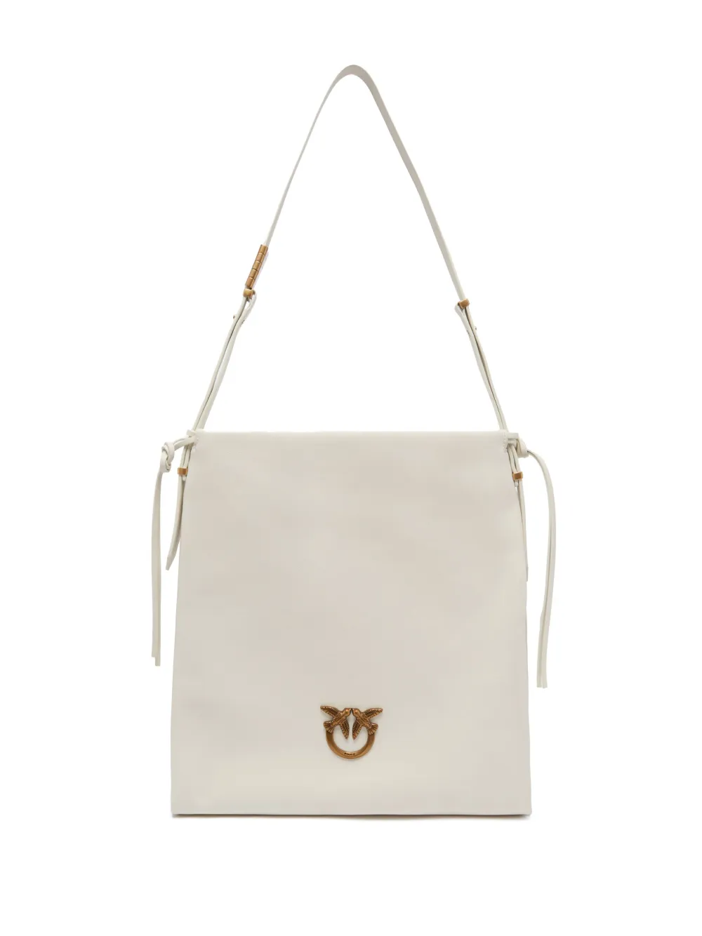 PINKO Love Birds ショルダーバッグ - ホワイト PINKO Love Birds ショルダーバッグ - ホワイト