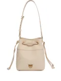 PINKO small leather bucket bag - Neutrals