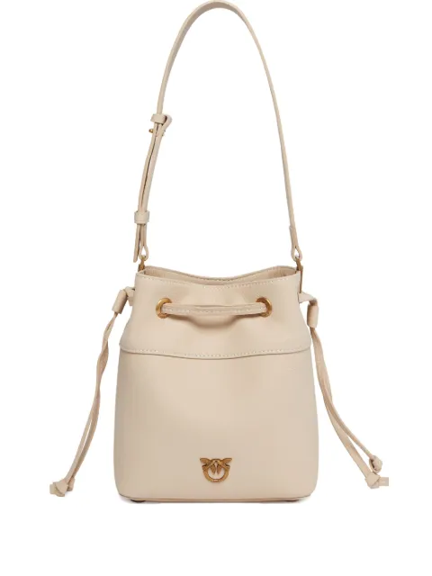 PINKO small leather bucket bag 