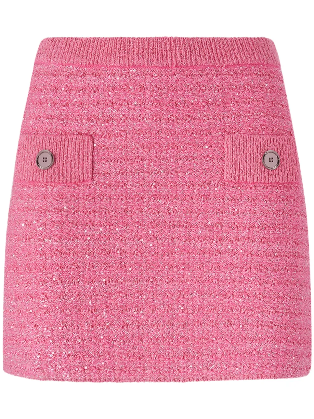 tweed mini skirt