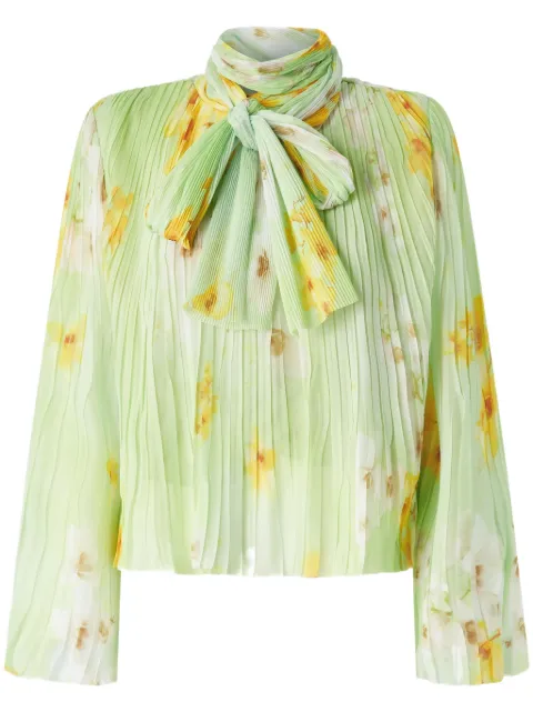 PINKO floral-print blouse