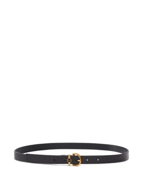 PINKO logo扣环腰带